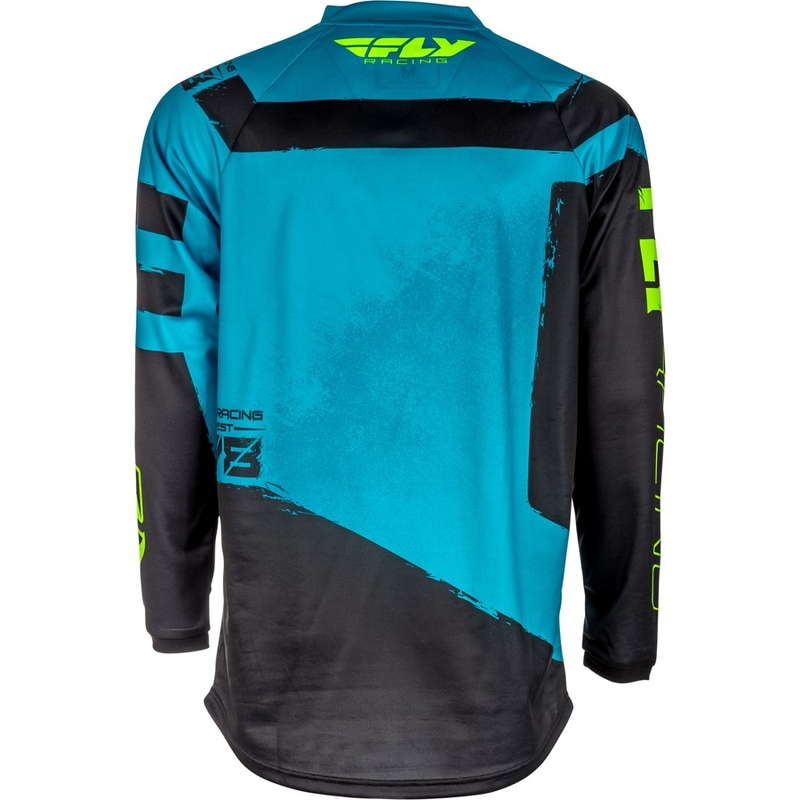 Motocross dres FLY Racing F-16 2018 - USA plavo-crni