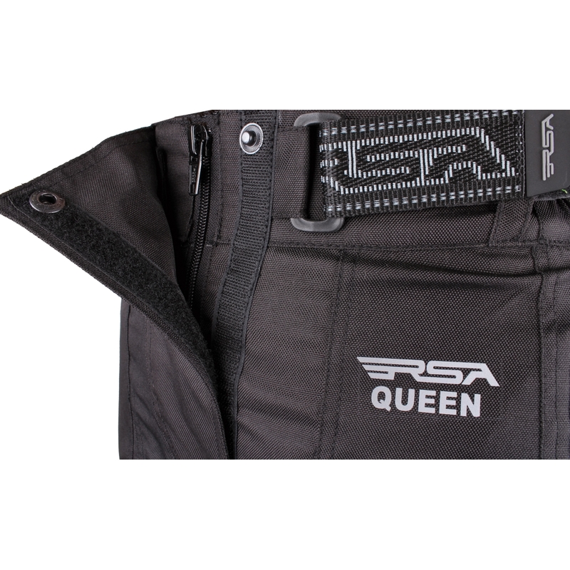 Crnih ženskih motociklističkih hlača RSA Queen rasprodaja