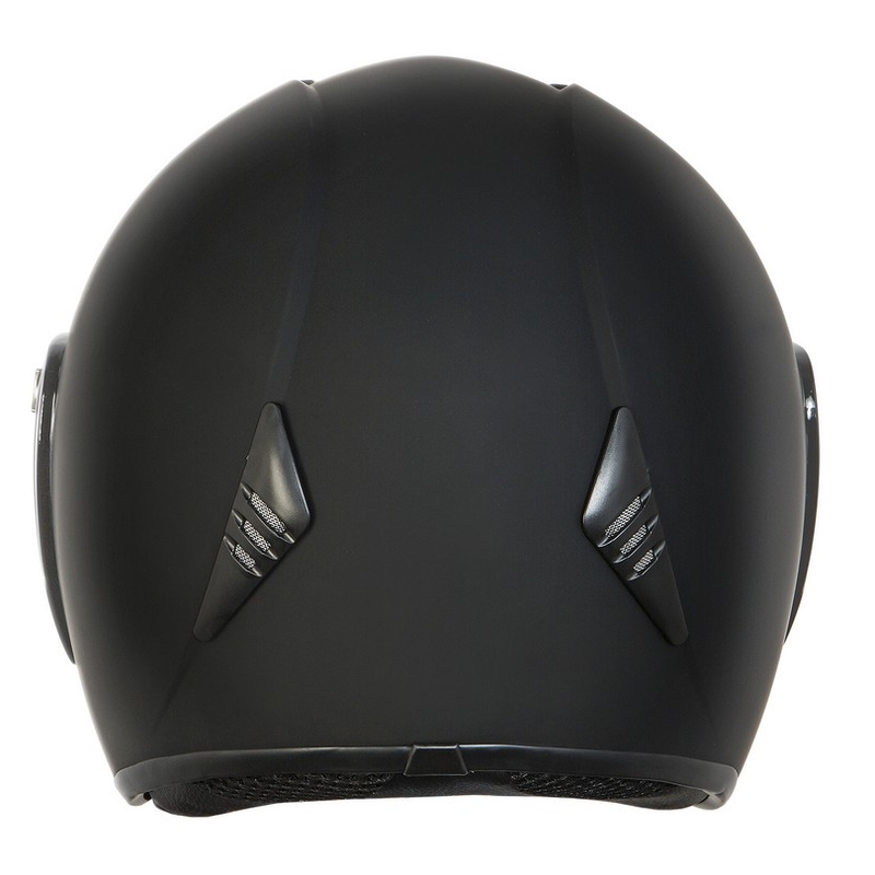 Otvorena motociklistička kaciga Ozone HY-818 crna mat