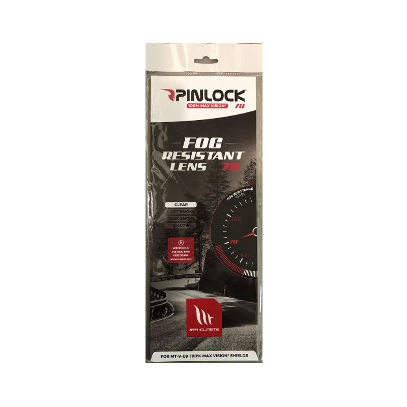 Pinlock za kacigu MT-V-09 prozirna