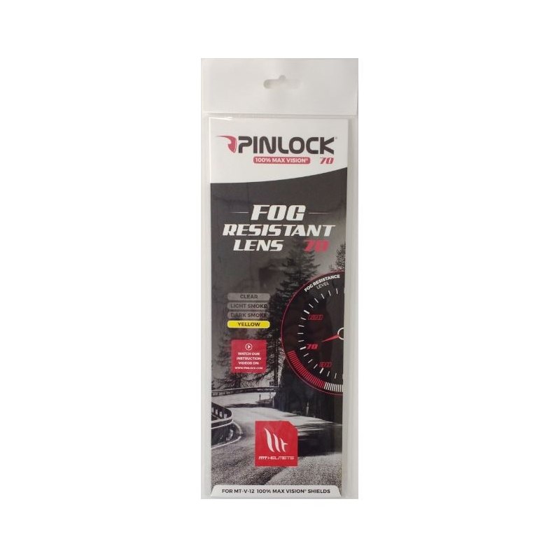 Pinlock za MT V-09 kacigu žuta rasprodaja