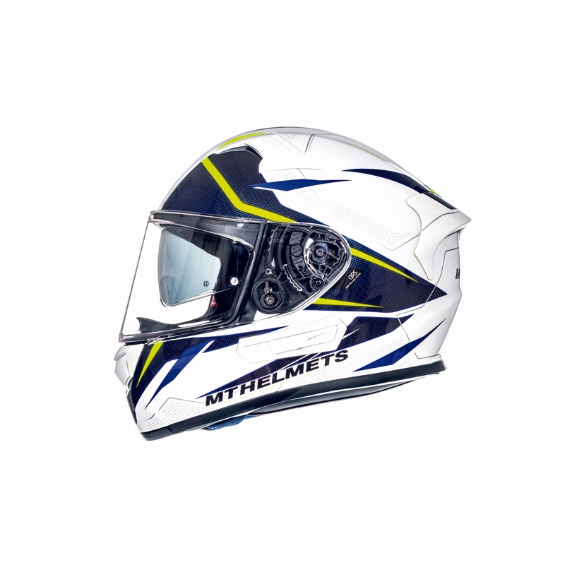 Integralna motociklistička kaciga MT Kre Intrepid SV bijelo-fluo žuta