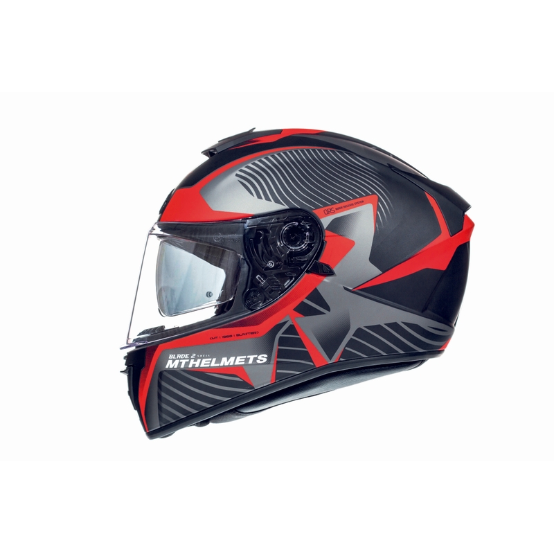 Integralna motociklistička kaciga MT Blade 2 SV Blaster crna mat-crvena