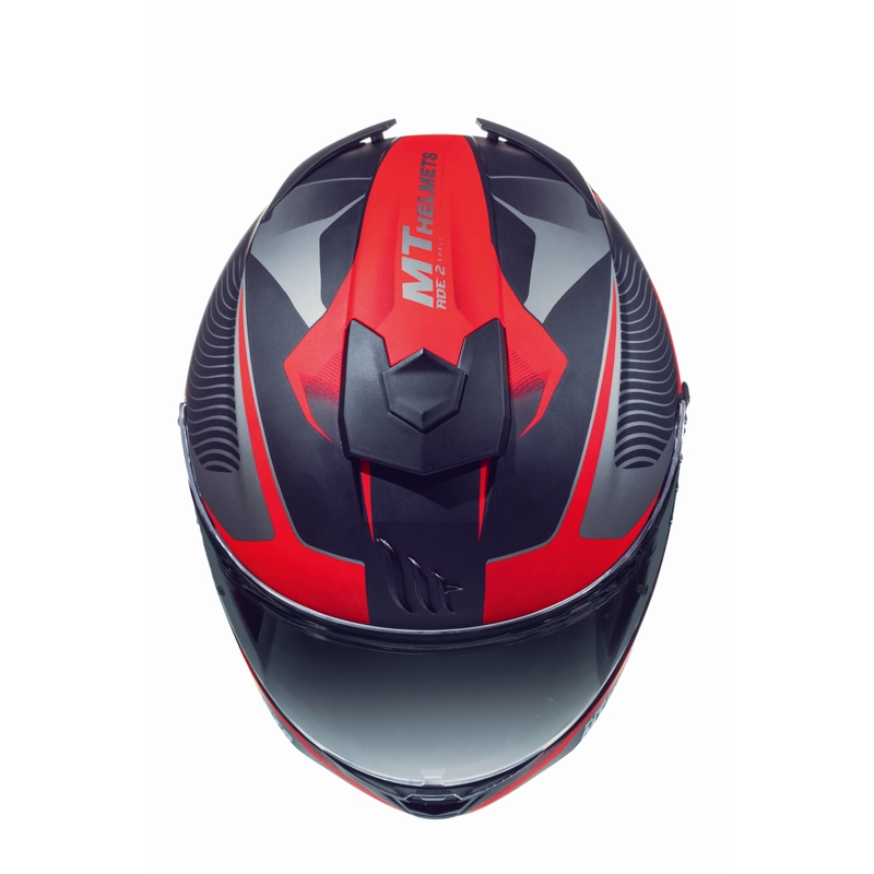 Integralna motociklistička kaciga MT Blade 2 SV Blaster crna mat-crvena