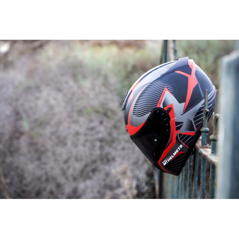 Integralna motociklistička kaciga MT Blade 2 SV Blaster crna mat-crvena