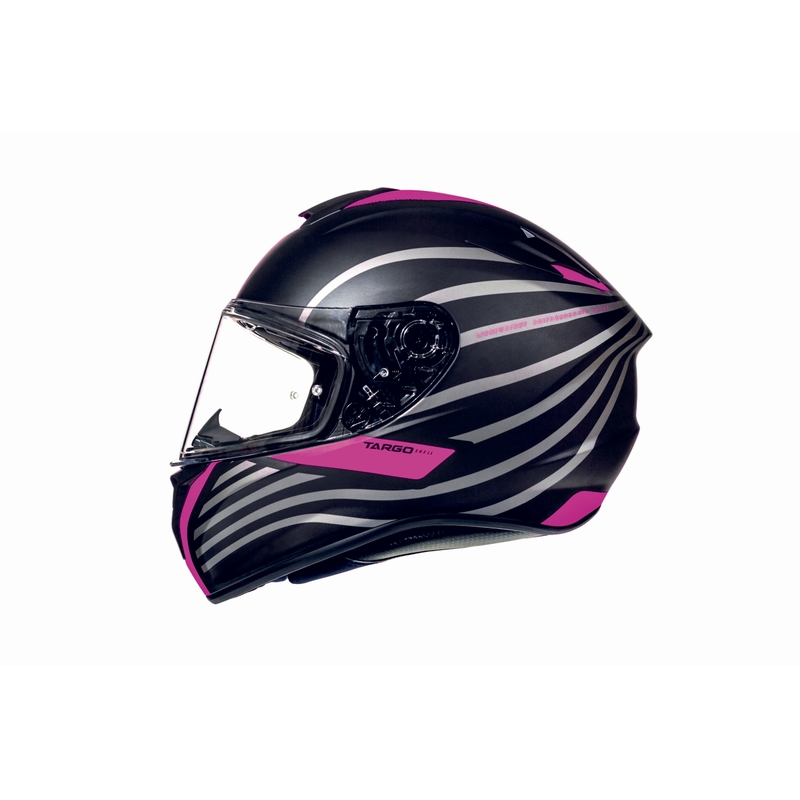 Integralna motoristička kaciga MT Targo Doppler fluo pink mat rasprodaja