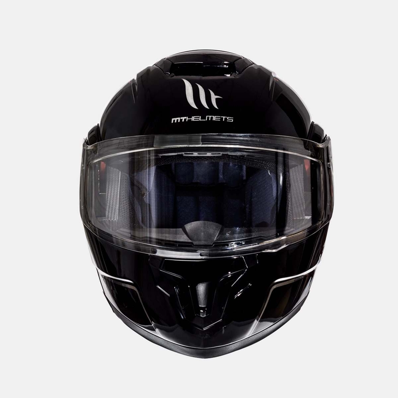Motociklistička kaciga na preklop MT Atom crna rasprodaja