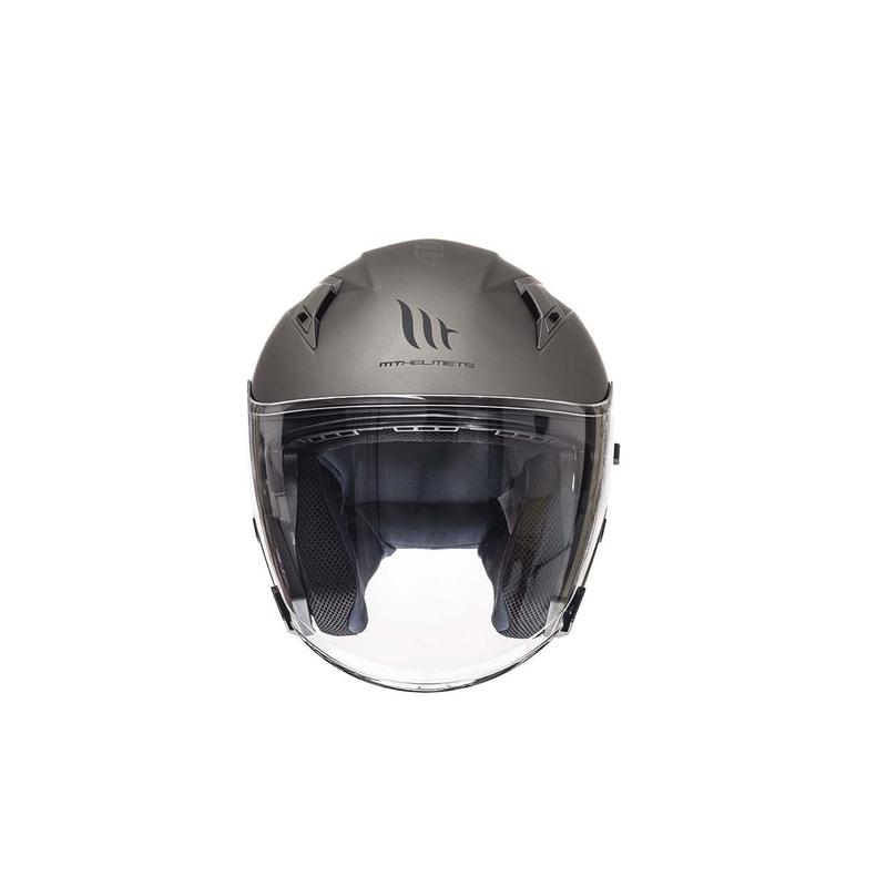 Motociklistička kaciga otvorenog lica MT Avenue SV Titanium Matte rasprodaja