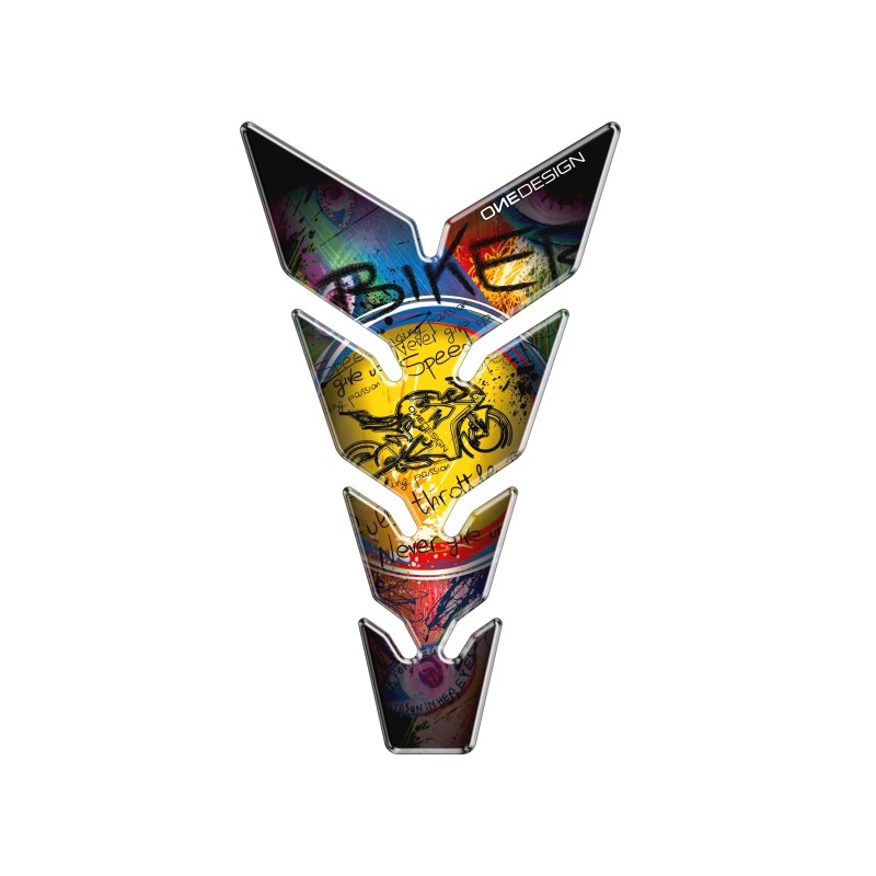 Ispis naljepnice spremnika goriva - Biker