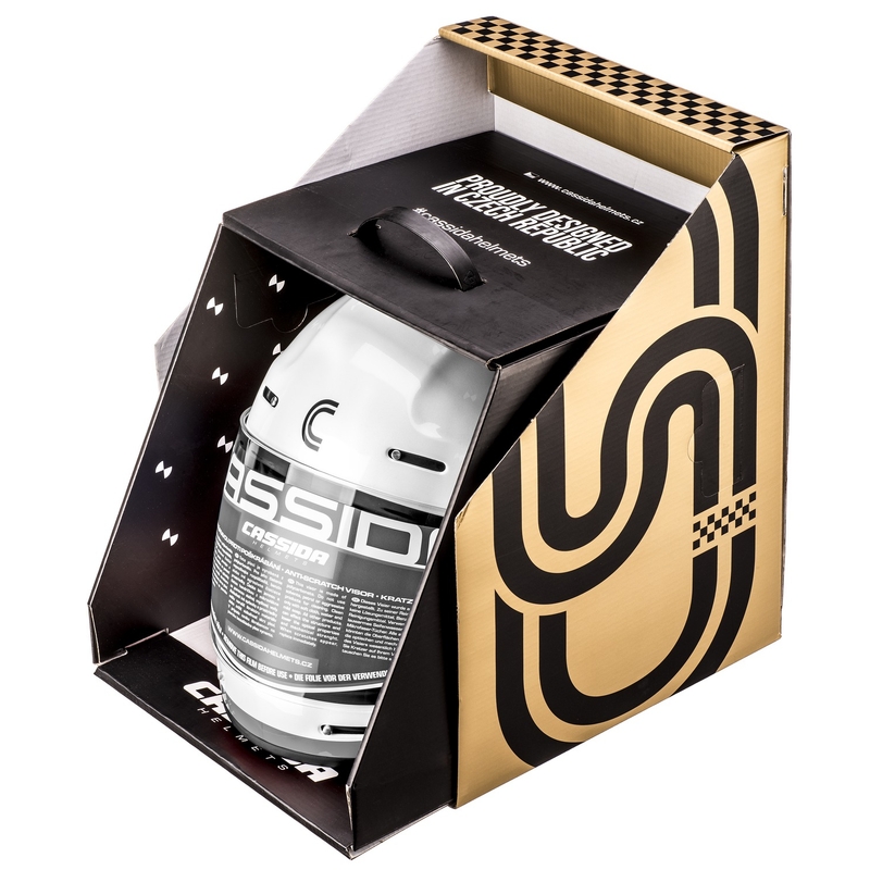 Cassida Fiber Super Hooligan integralna motociklistička kaciga crno-bakrena rasprodaja