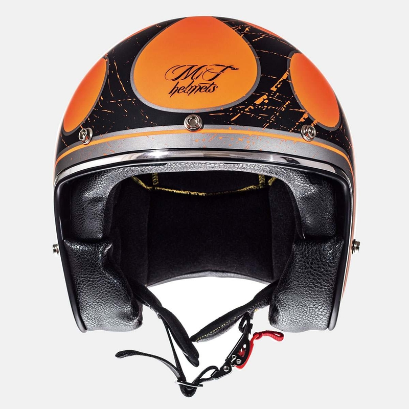 Motoristička kaciga otvorena MT LeMans SV Flaming fluo orange rasprodaja