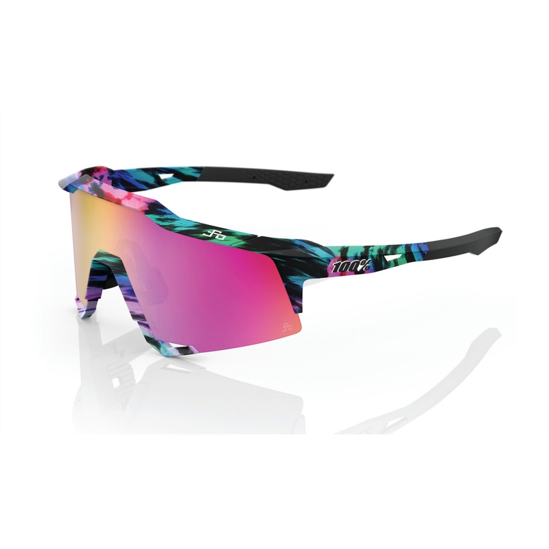 Sunčane naočale 100% SPEEDCRAFT Peter Sagan LE Soft multicolor (ljubičasto staklo)