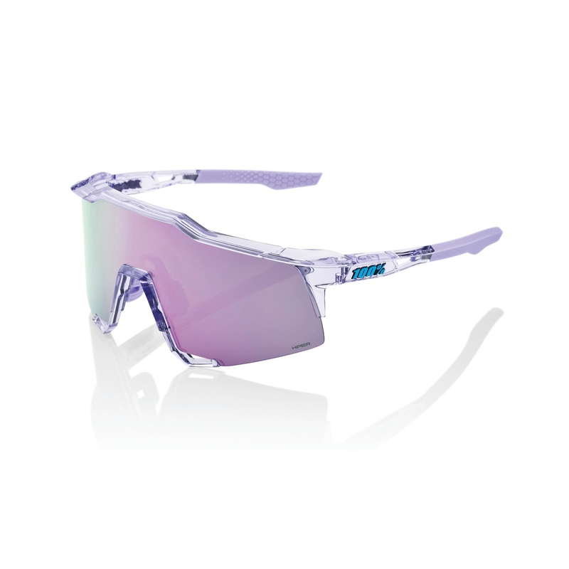 Sunčane naočale 100% SPEEDCRAFT Polished Lavander purple (ljubičasto staklo)