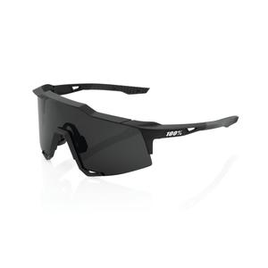 Sunčane naočale 100% SPEEDCRAFT Soft Tact Black (dimljeno staklo)