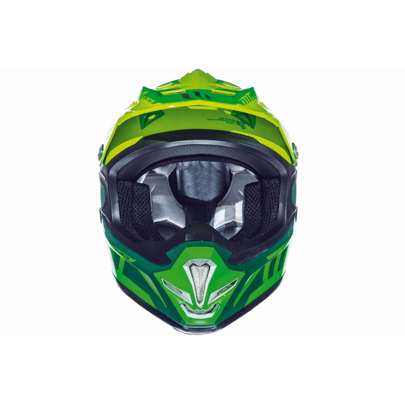 Dječja motocross moto kaciga MT MX-2 Spec fluo zeleno-žuta
