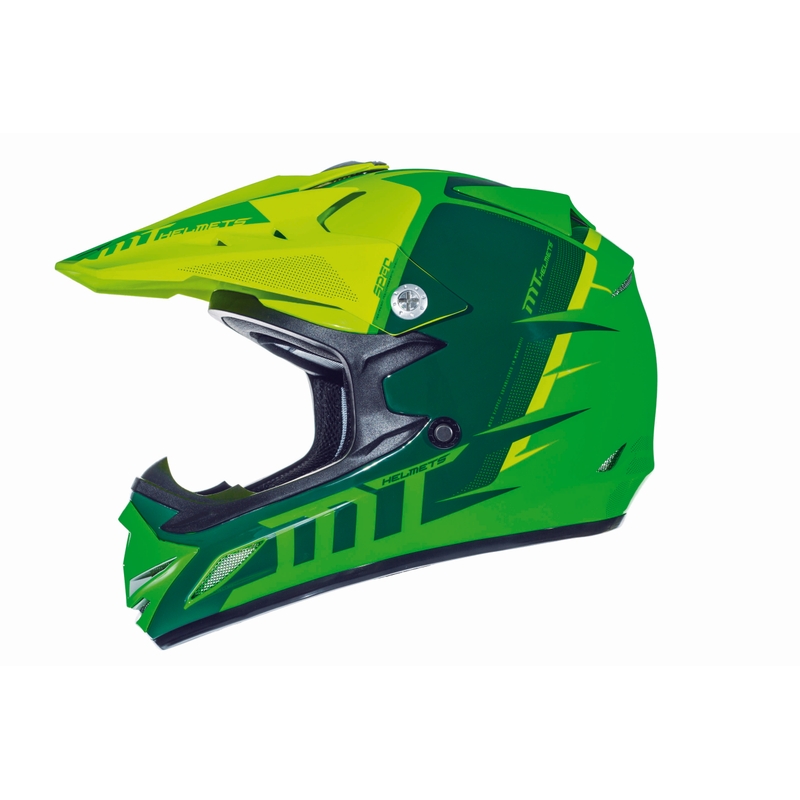 Dječja motocross moto kaciga MT MX-2 Spec fluo zeleno-žuta