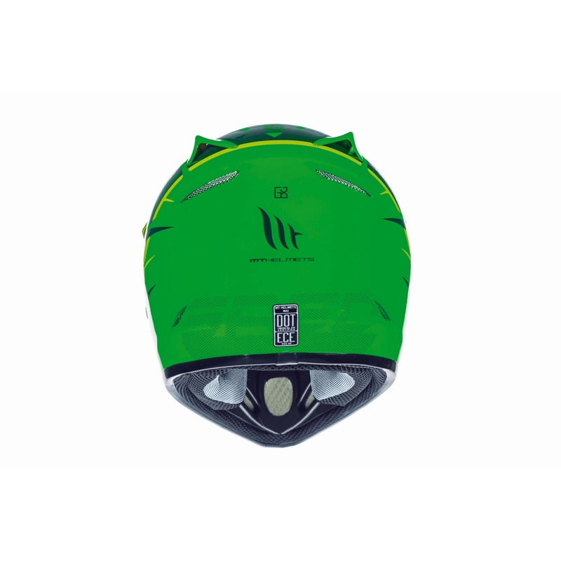 Dječja motocross moto kaciga MT MX-2 Spec fluo zeleno-žuta