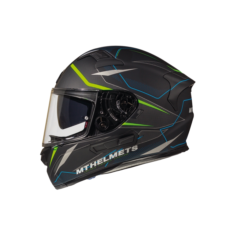 Integralna motoristička kaciga MT Kre Intrepid SV crna mat-fluo zelena rasprodaja