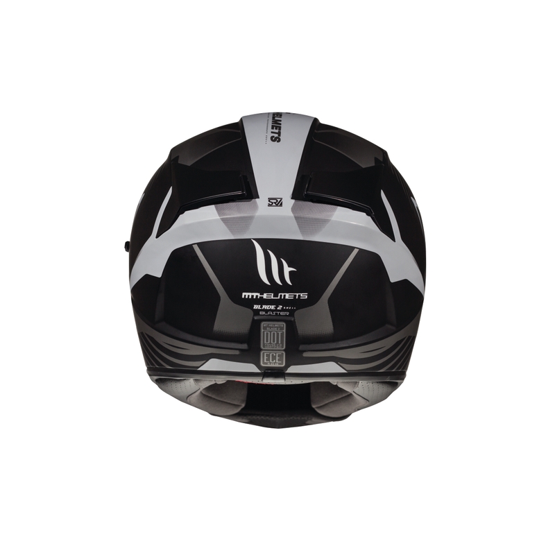 Integralna motociklistička kaciga MT Blade 2 SV Blaster crna mat-siva
