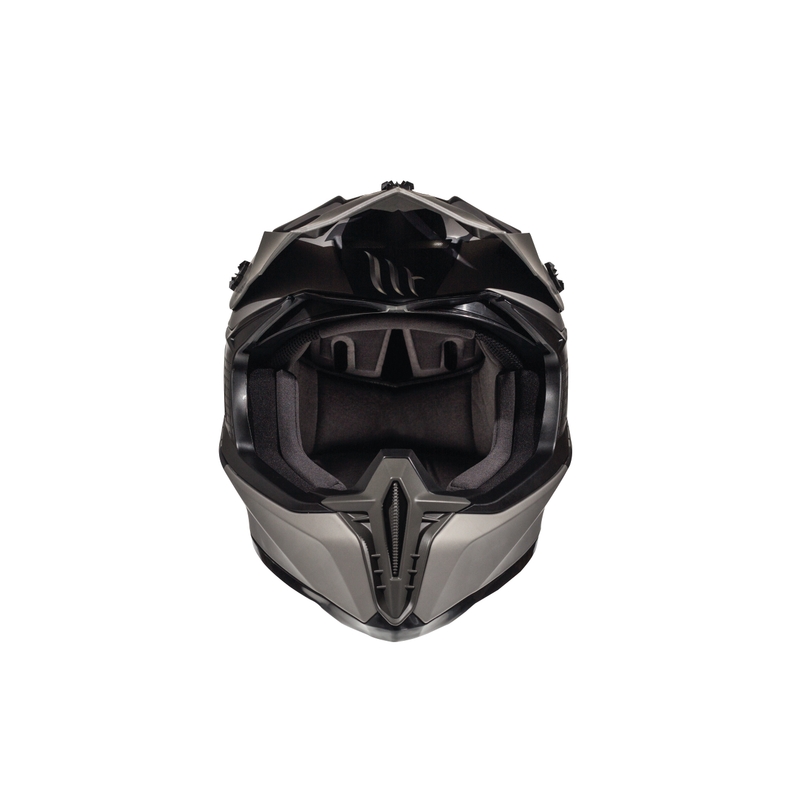 Motocross kaciga MT Falcon Karson crna mat