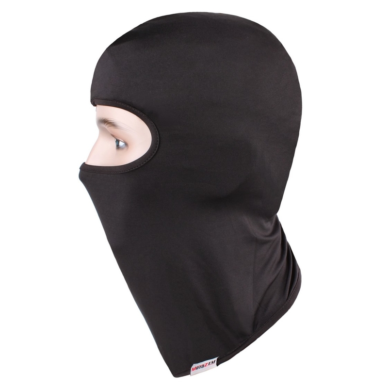 MotoZem kapuljača za kacigu, crna