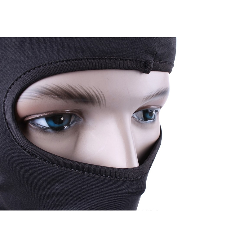 MotoZem kapuljača za kacigu, crna