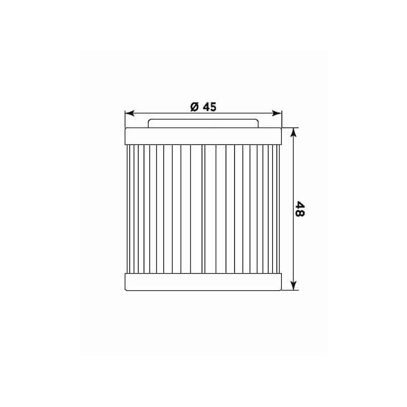 Olejový filtr MIW (alt. HF154)