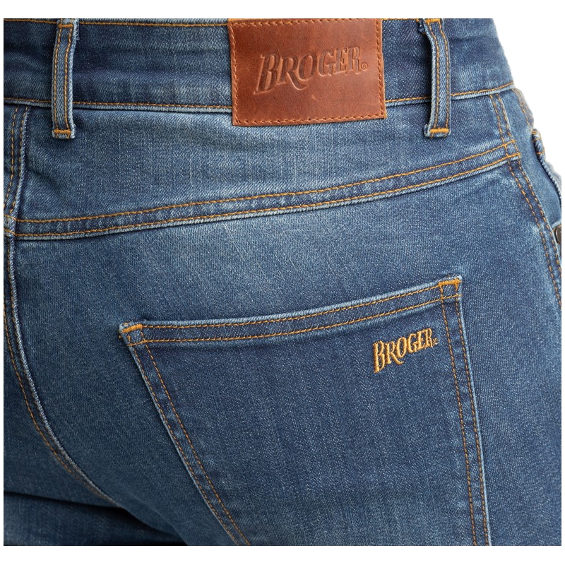 Motorističke traperice BROGER California plave rasprodaja