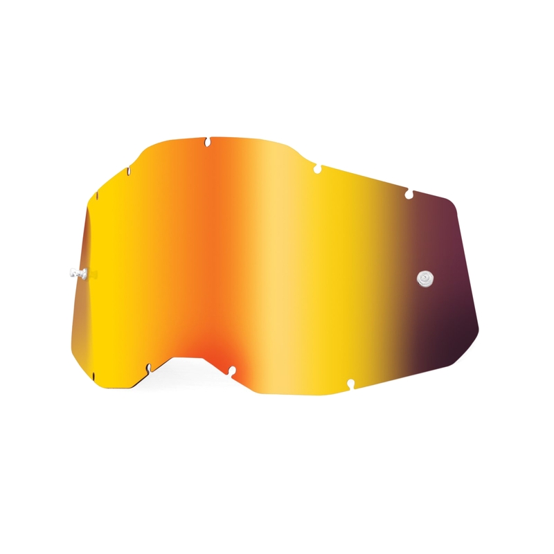Pleksiglas 100% Racecraft 2/Accuri 2/Strata 2 crveno ogledalo (Protiv magljenja)