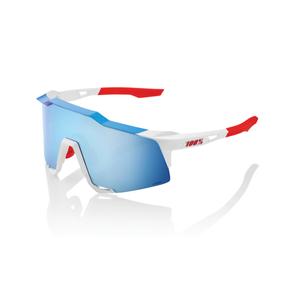 Sunčane naočale 100% SPEEDCRAFT TotalEnergies Team crveno-bijelo-plave (HIPER plavo staklo)