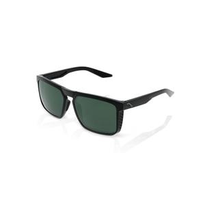 Sunčane naočale 100% RENSHAW crne (zelene leće)