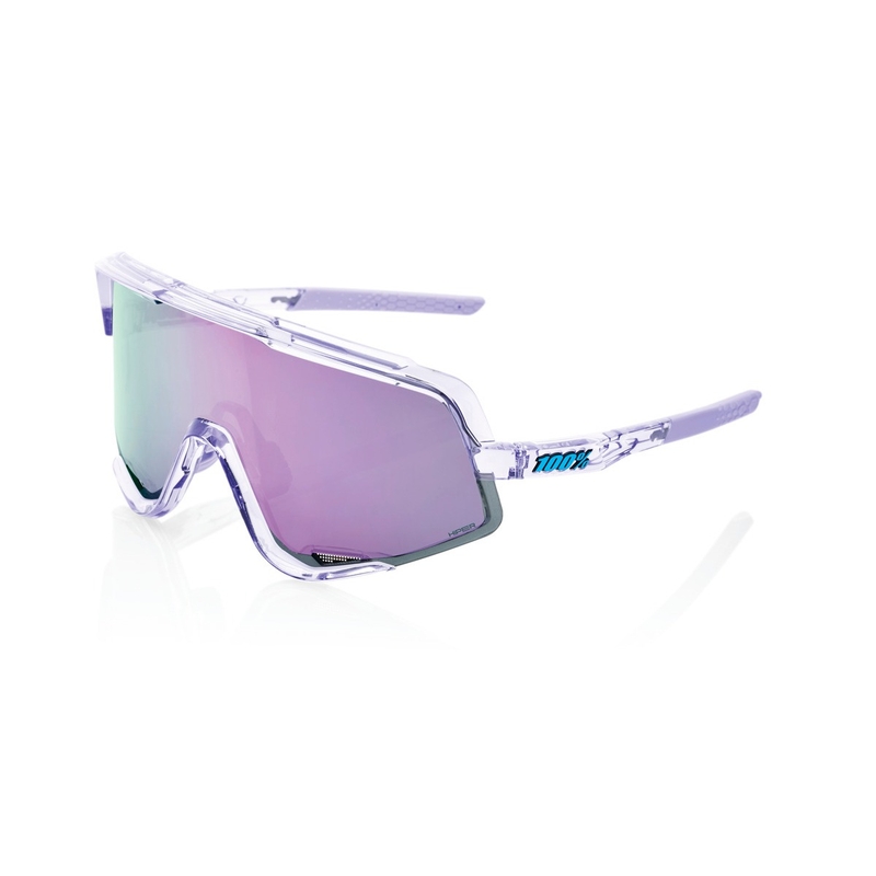 Sunčane naočale 100% GLENDALE Polished Lavanda ljubičasta (HIPER ljubičasto staklo)