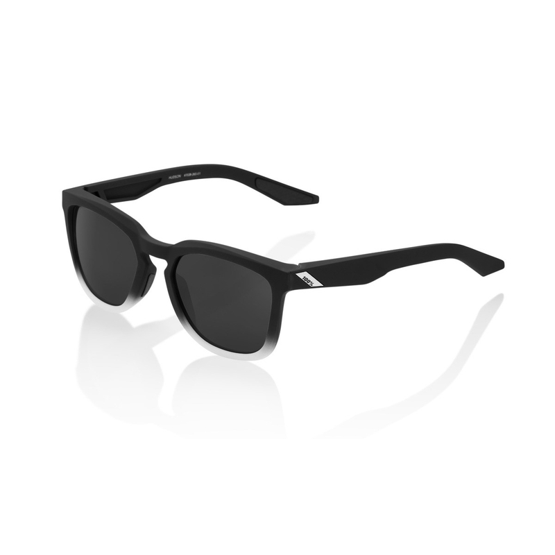 Sunčane naočale 100% HUDSON Soft Tact Fade Black crne (crne leće)
