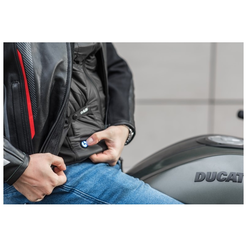 Grijani prsluk Shima Powerheat Vest crno-crveni