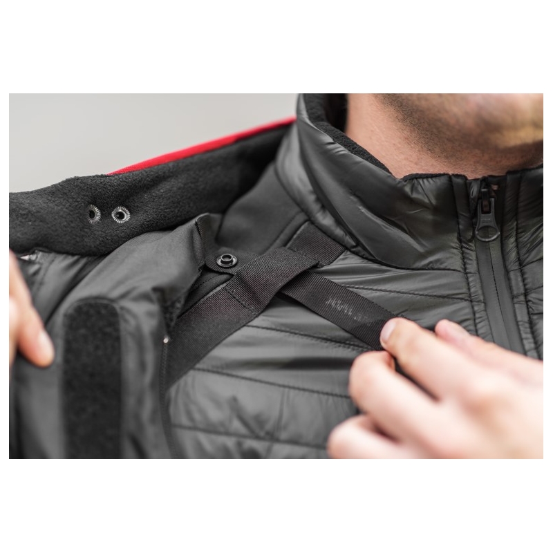 Grijani prsluk Shima Powerheat Vest crno-crveni