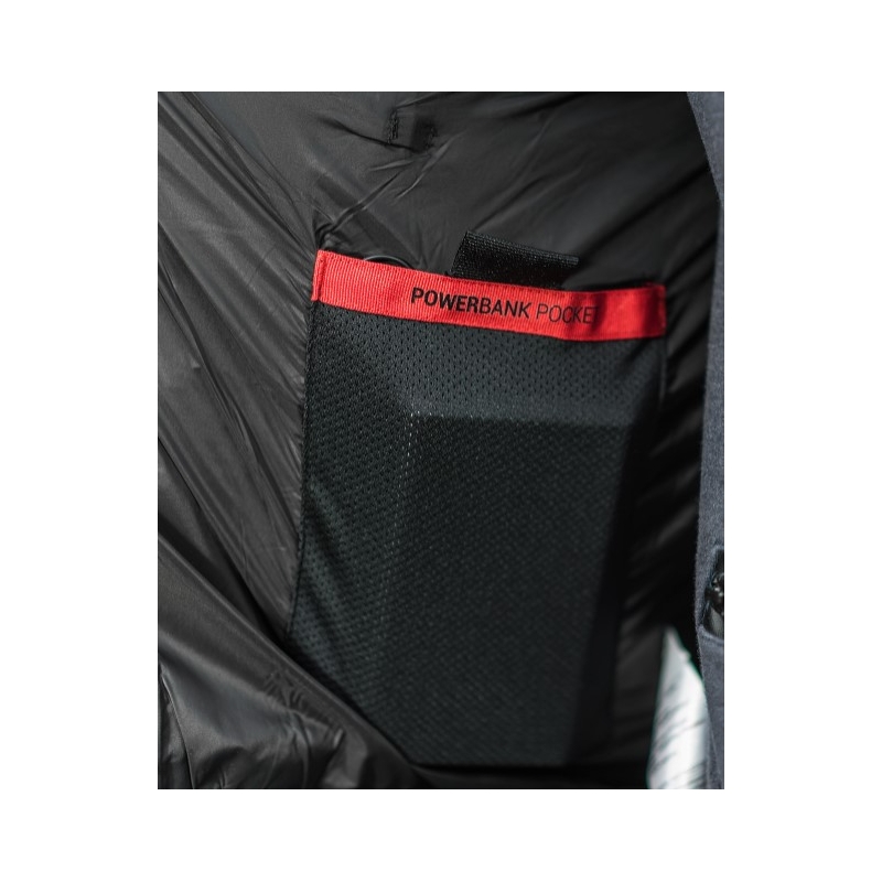Grijani prsluk Shima Powerheat Vest crno-crveni