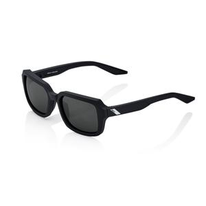 Sunčane naočale 100% RIDELEY Soft Tact Black crne (sive leće)