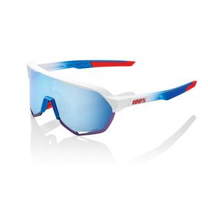 Sunčane naočale 100% S2 TotalEnergies Team Matte crveno-plavo-bijele (HIPER plavo staklo)