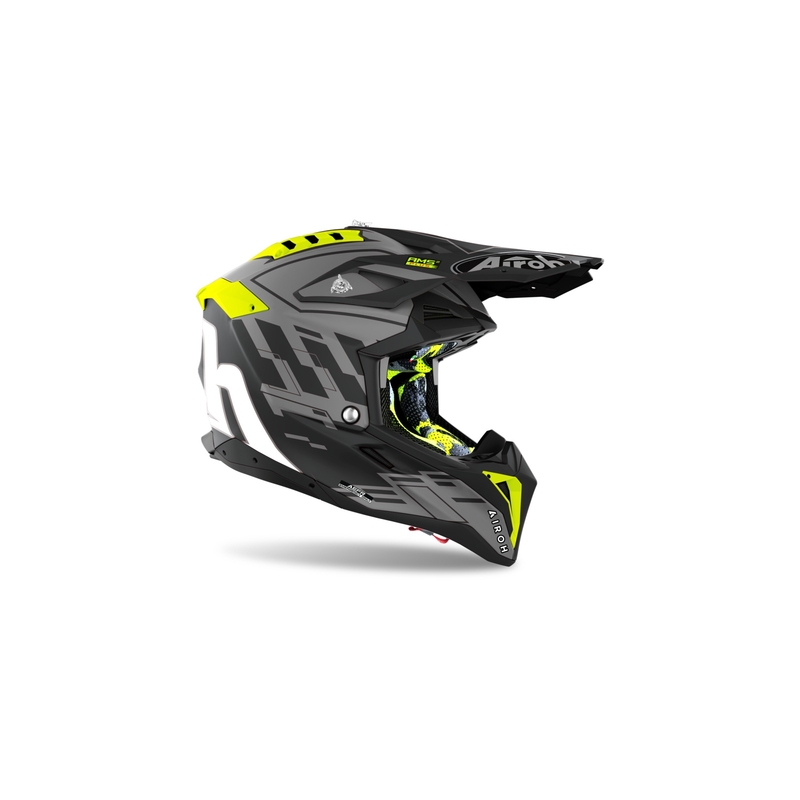 Airoh Aviator 3.0 Rampage Motocross kaciga 2021 crno-siva-fluo žuta rasprodaja
