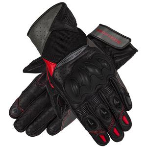 Ženske motociklističke rukavice Rebelhorn Flux II crveno-crne