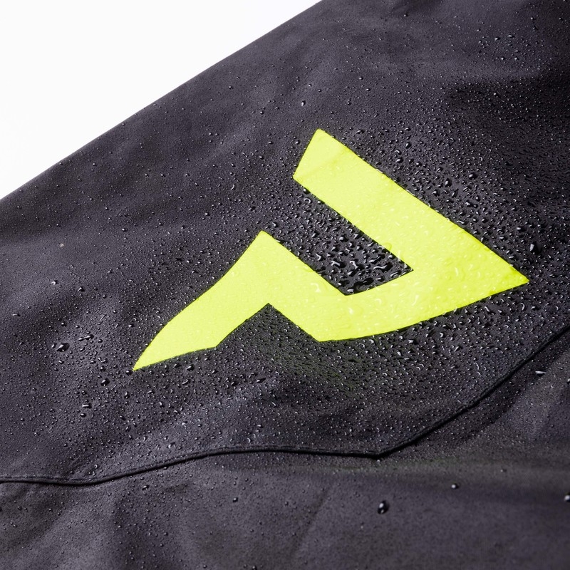 Motociklističke kišne hlače Rebelhorn Patrol crno-fluo žute