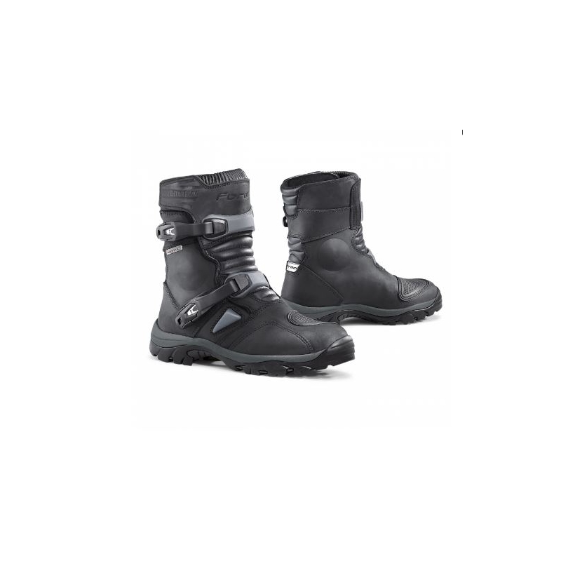 Motorističke čizme Forma Adventure Low WP crne - II. kvaliteta