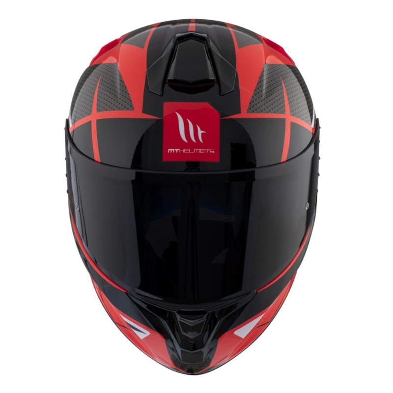Integralna motociklistička kaciga MT FF106 Pro Targo Pro Podium D5 crveno-crna rasprodaja