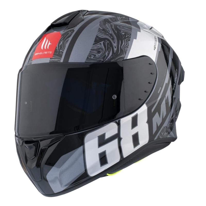 Integralna motociklistička kaciga MT FF106 Pro Targo Pro Welcome F2 siva