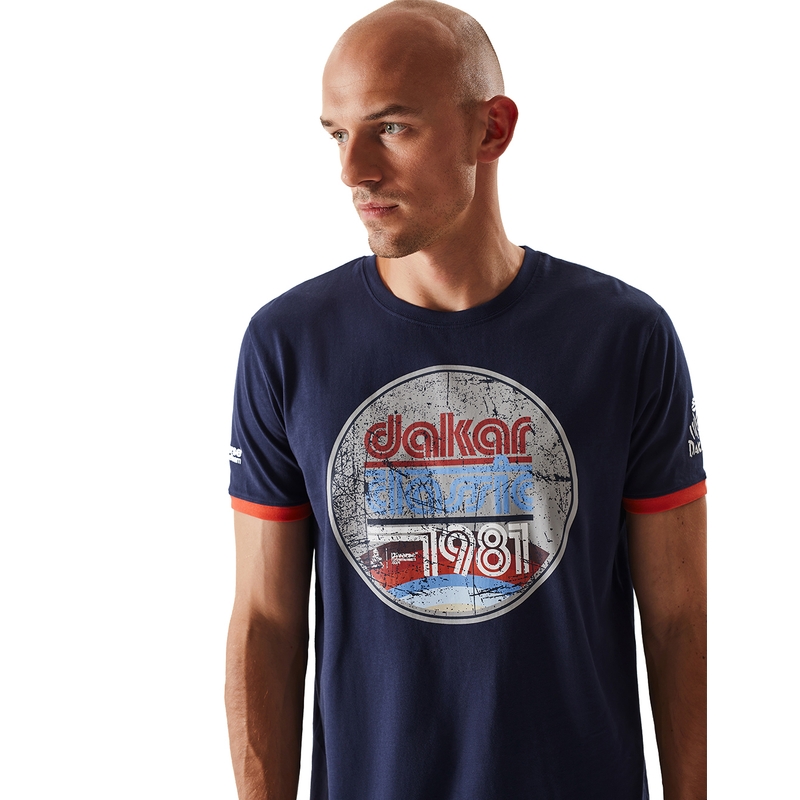 Majica kratkih rukava DAKAR Classic tamnoplava