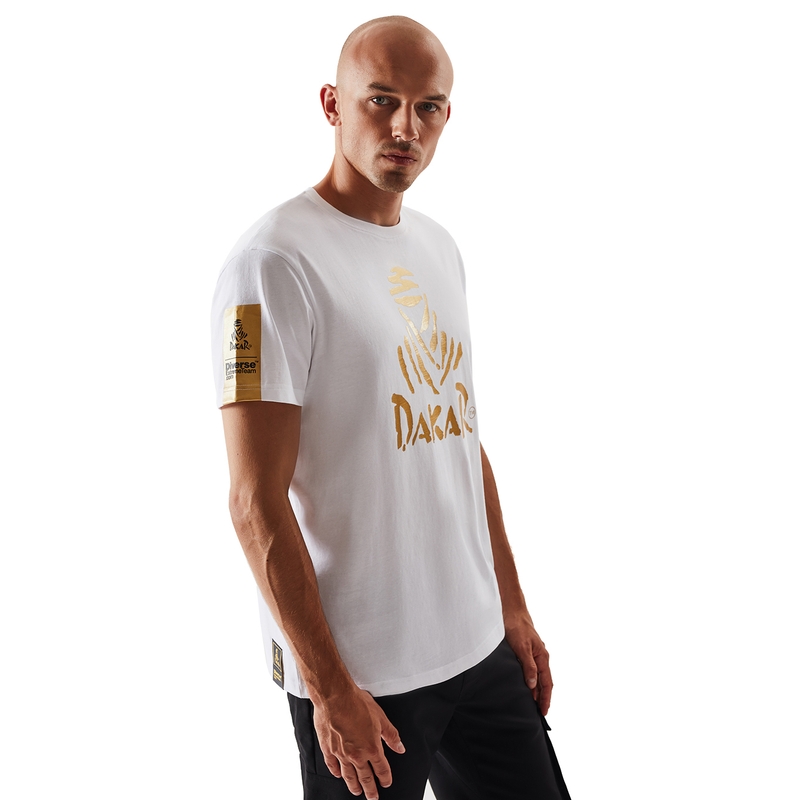 Majica kratkih rukava DAKAR VIP 0123 bijela