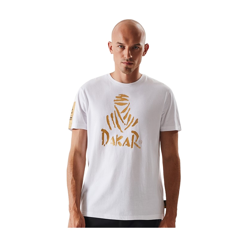 Majica kratkih rukava DAKAR VIP 0123 bijela