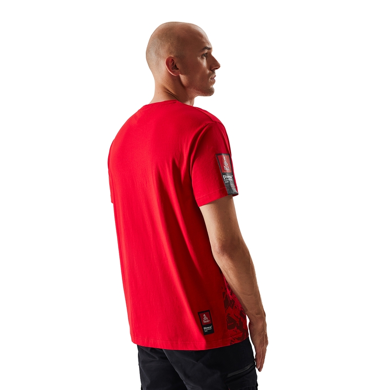 Majica kratkih rukava DAKAR DKR 0322 crvena