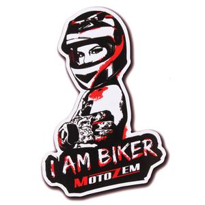 Magnet MotoZem Ja sam biciklist - žena