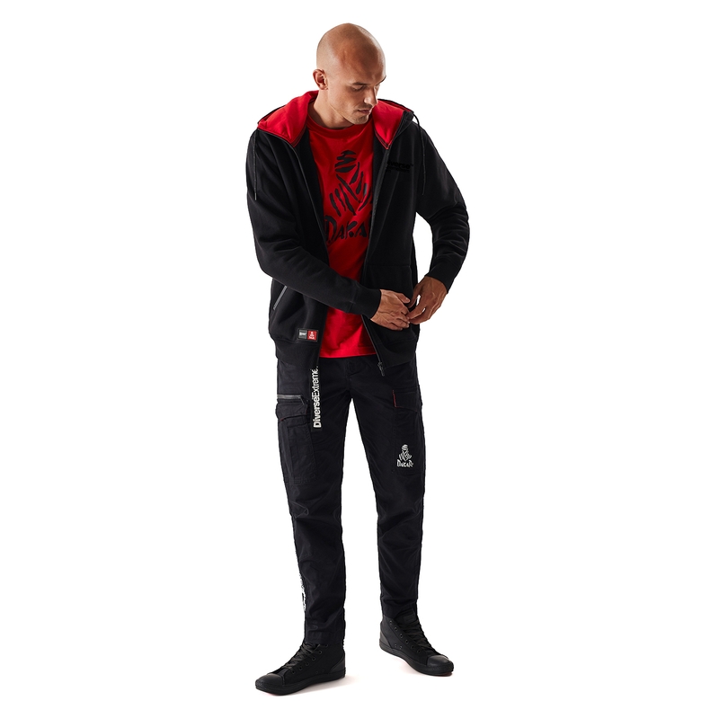 Hoodie DAKAR Dirt 3 black rasprodaja